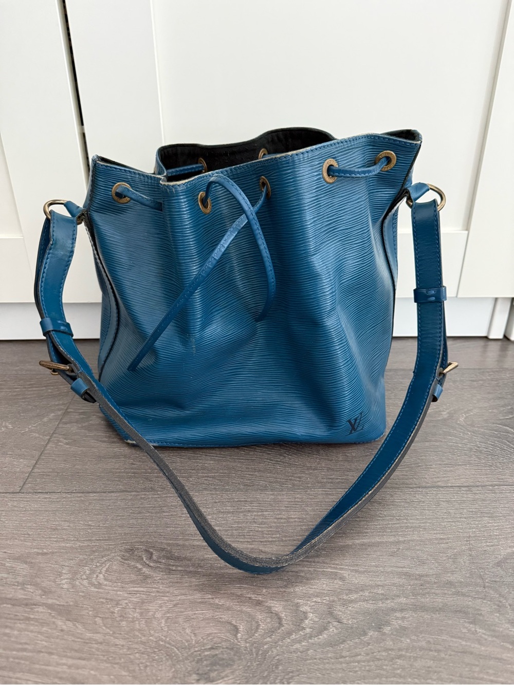 Louis Vuitton Epi Petit Noe shoulder bucket bag authentic handbag vintage - Picture 14 of 14